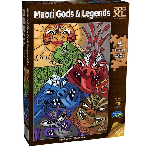 Maori Gods & Legends Battle of the Mountains