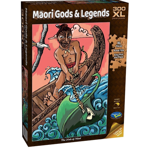 Maori Gods & Legends - Fish of Maui (Te Ika-A-Maui)