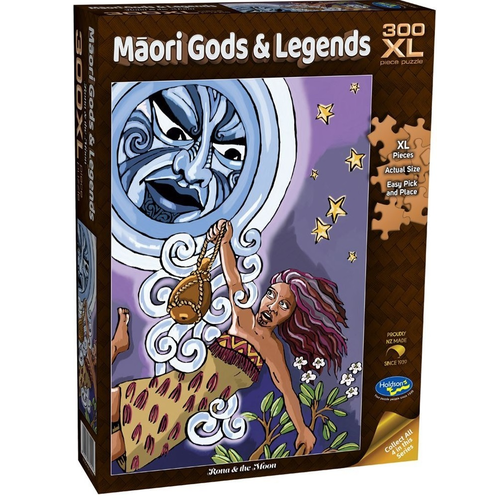 Maori Gods & Legends Rona & the Moon