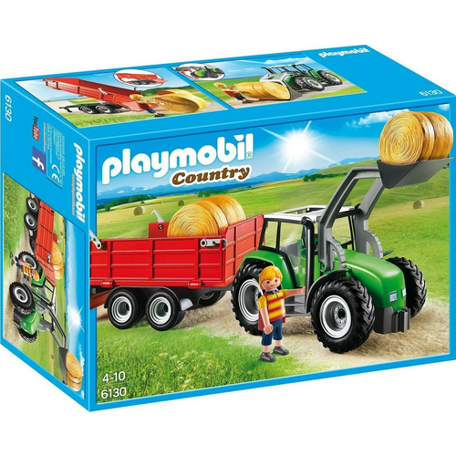 Playmobil Large Tractor with Trailer