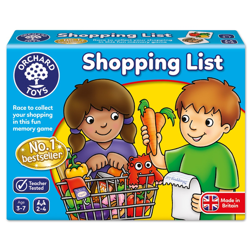 Orchard Games Shopping List Game