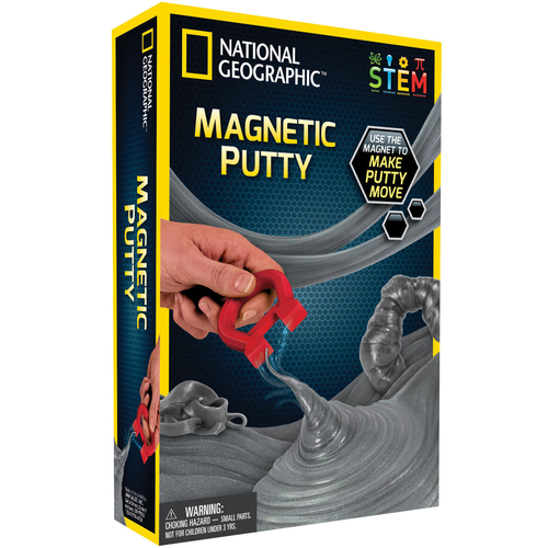 Nat Geo Magnetic Putty Kit - S.T.E.M-Magnetism : Craniums - Books ...