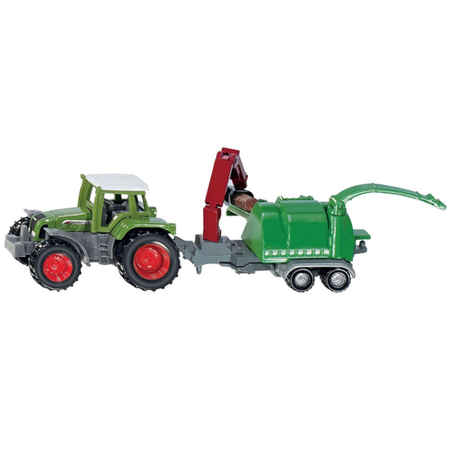 Siku Fendt With Wood Chipper