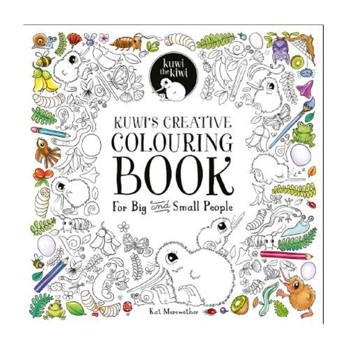 Kuwi Creative Colouring Book - For Big and Small People