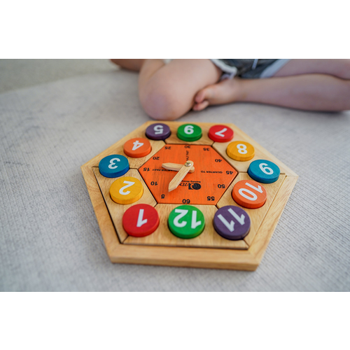 Wooden Clock Puzzle