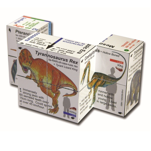 Zoobookoo Cubes Dinosaurs