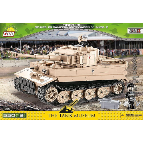 COBI Tiger 131 - Toys-Construction-Cobi-WWII : Craniums - Books | Toys ...