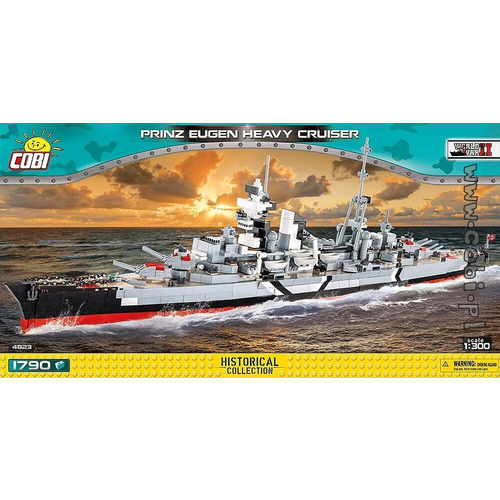 COBI Prinz Eugen Heavy Cruiser 1790PCS