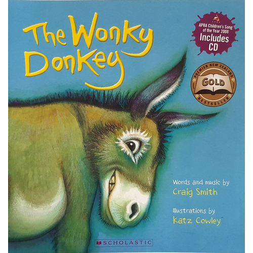 The Wonky Donkey (Book & CD)